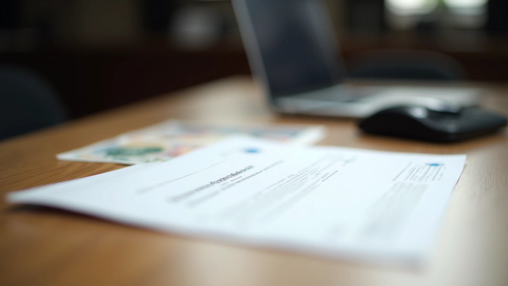 Bundesanleihen-Zertifikate und offizielle Finanzunterlagen auf Schreibtisch